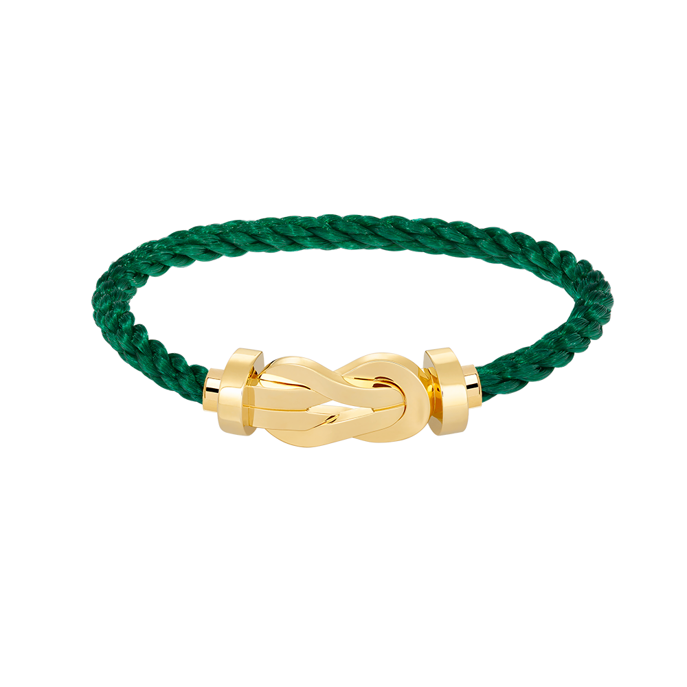 [AuraEcho]CHANCE LARGE 8 FIGURE BUCKLE NO DIAMOND BRACELET GOLD