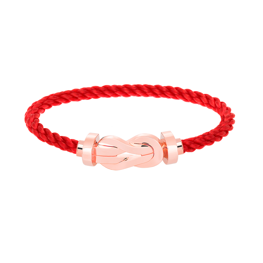 [AuraEcho]CHANCE LARGE 8 FIGURE BUCKLE NO DIAMOND BRACELET ROSE GOLD