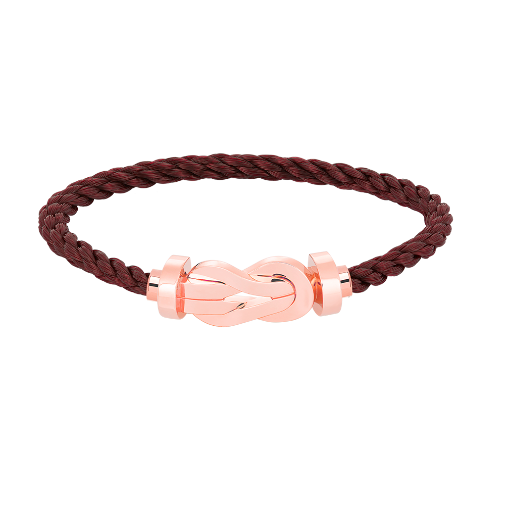 [AuraEcho]CHANCE LARGE 8 FIGURE BUCKLE NO DIAMOND BRACELET ROSE GOLD