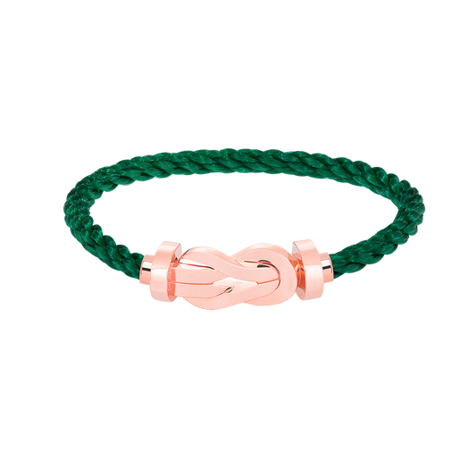 [AuraEcho]CHANCE LARGE 8 FIGURE BUCKLE NO DIAMOND BRACELET ROSE GOLD