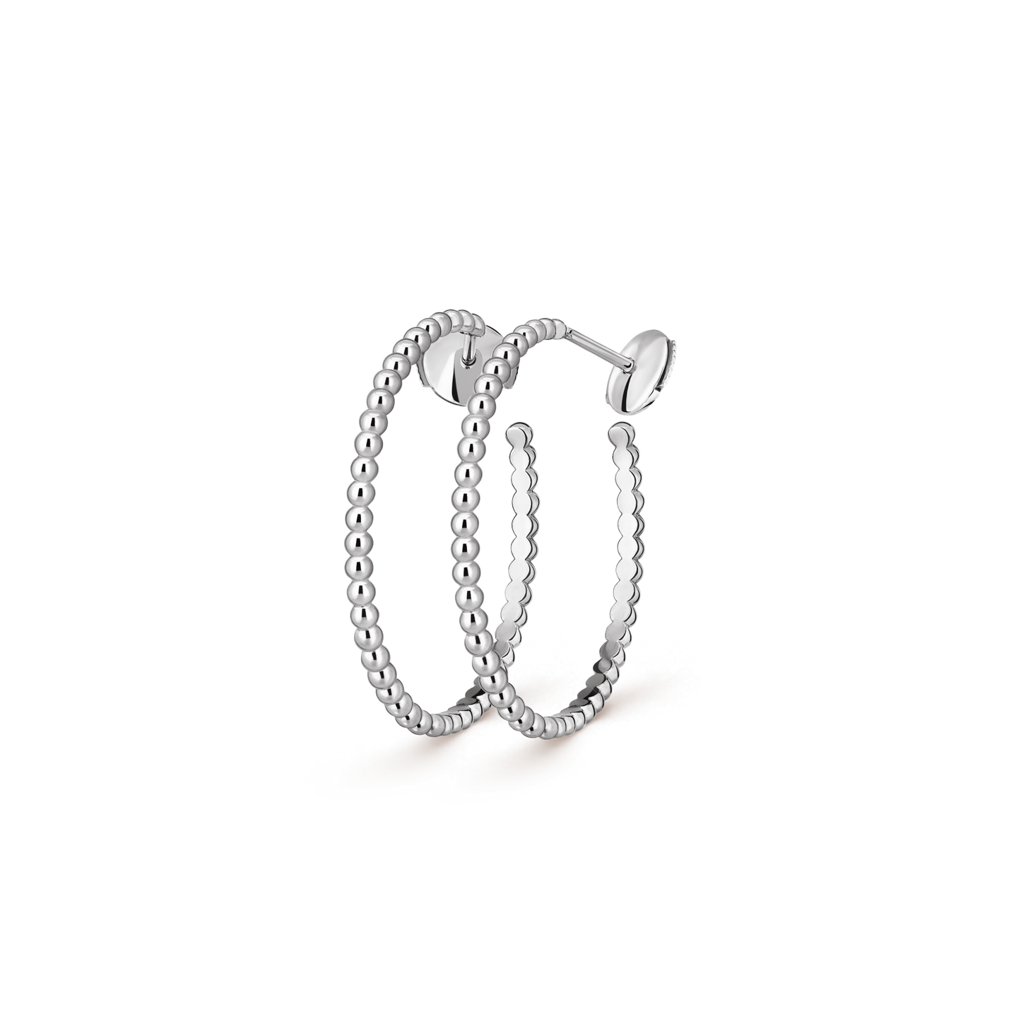 [AuraEcho] SMOOTH BEAD STUD EARRINGS