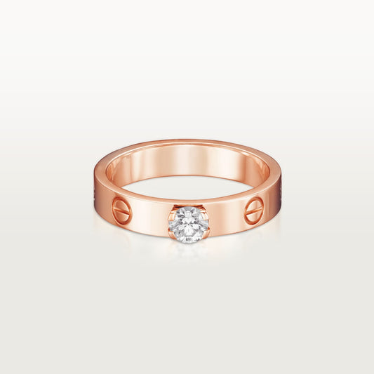[AuraEcho]LOVE RING 3.6MM 1 BIG DIAMOND