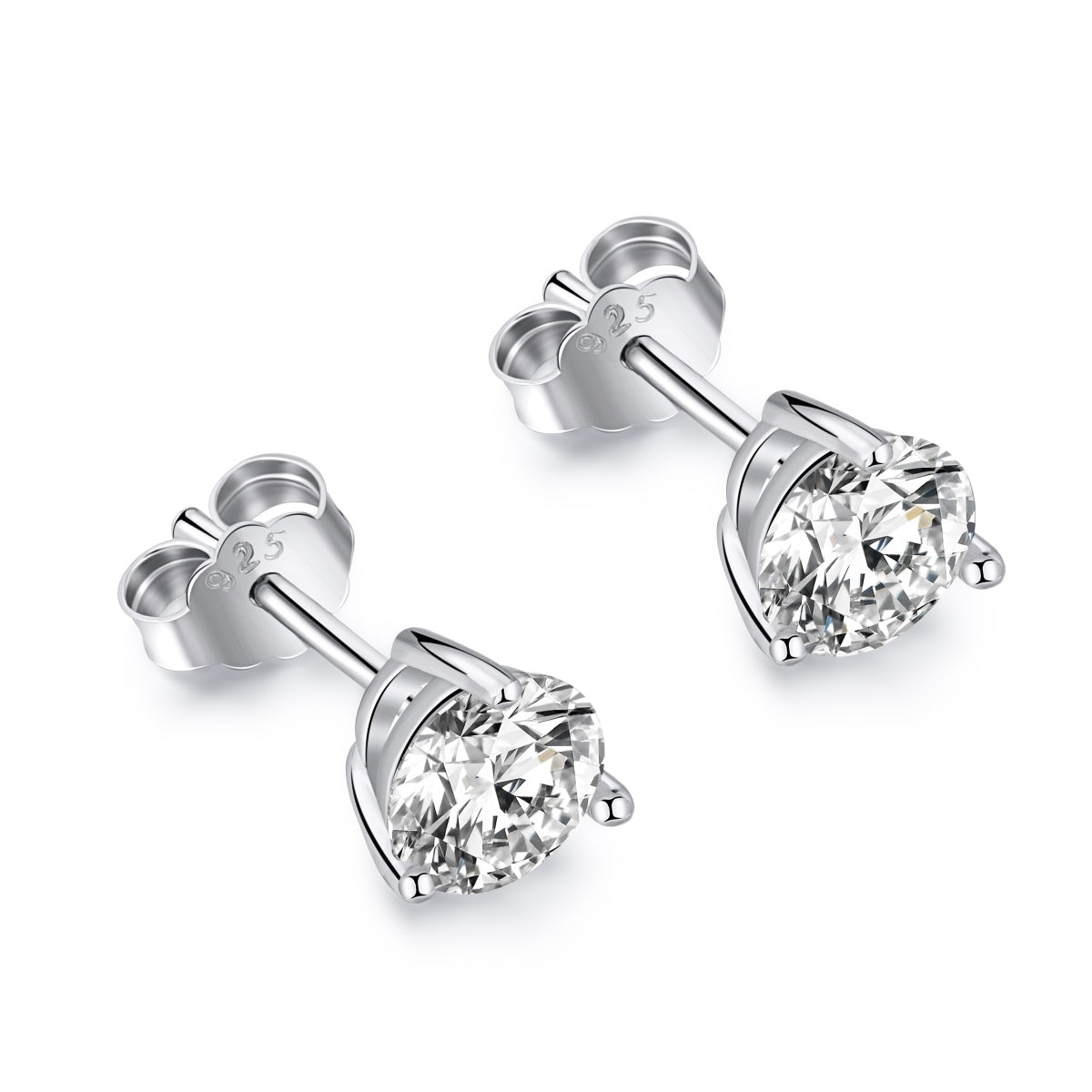 [AuraEcho]Dainty Round Shape Earrings