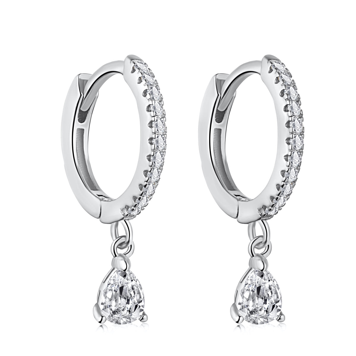 [AuraEcho]Luxurious Geometric Drop Earrings