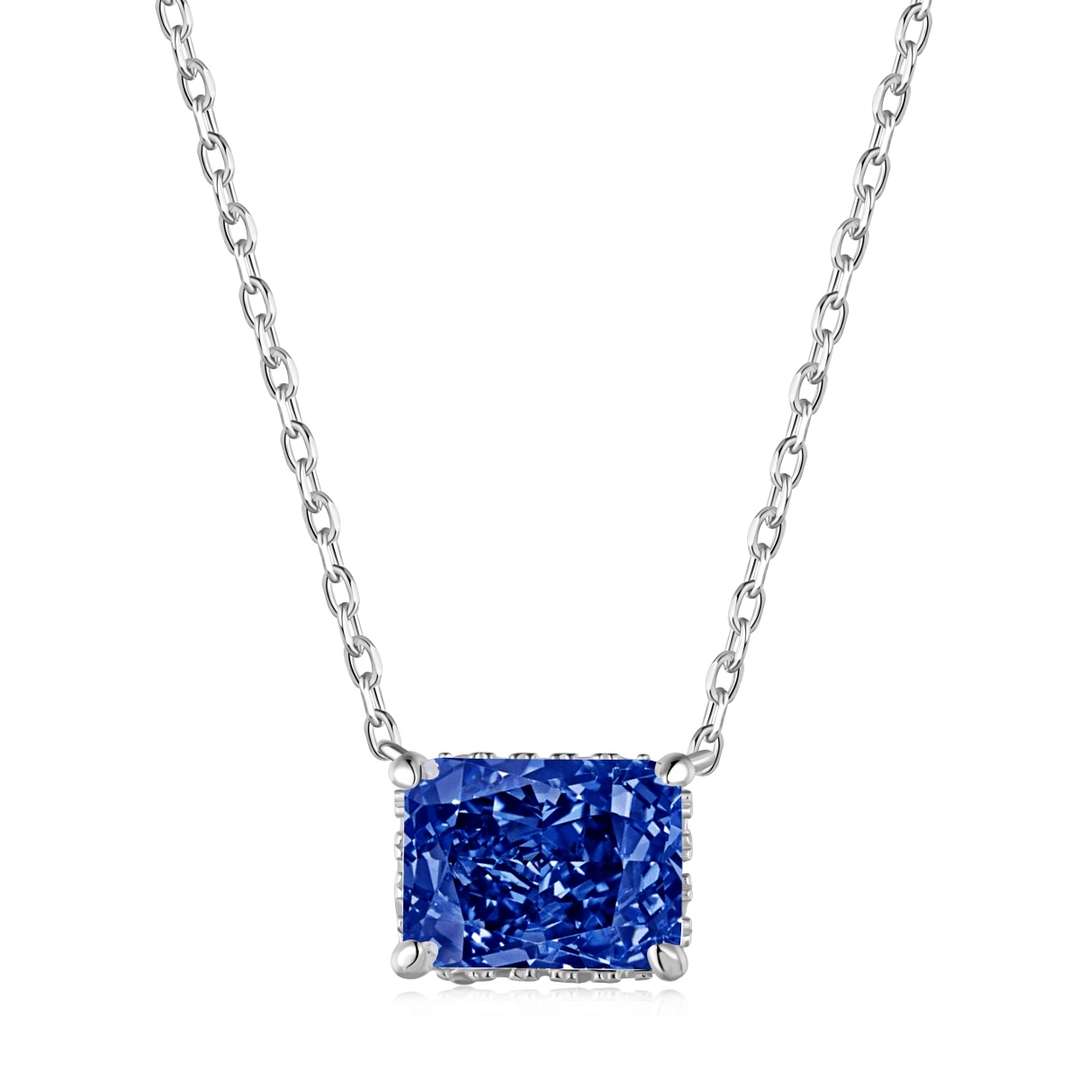[AuraEcho]Luxurious Square Shape Colorful Necalack
