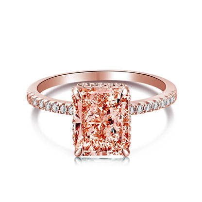 [AuraEcho]4.0 Carat Luxurious Engagement Ring