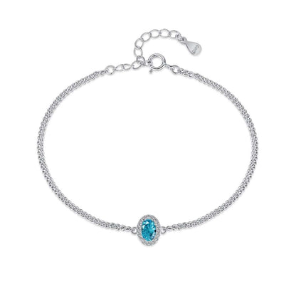 [AuraEcho]Exquisite Oval Shape Bracelet