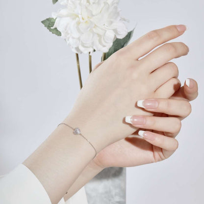 [AuraEcho]Heart-Shaped Gentle and Versatile Bracelet