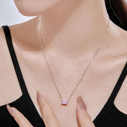 [AuraEcho]Luxurious Square Shape Colorful Necalack