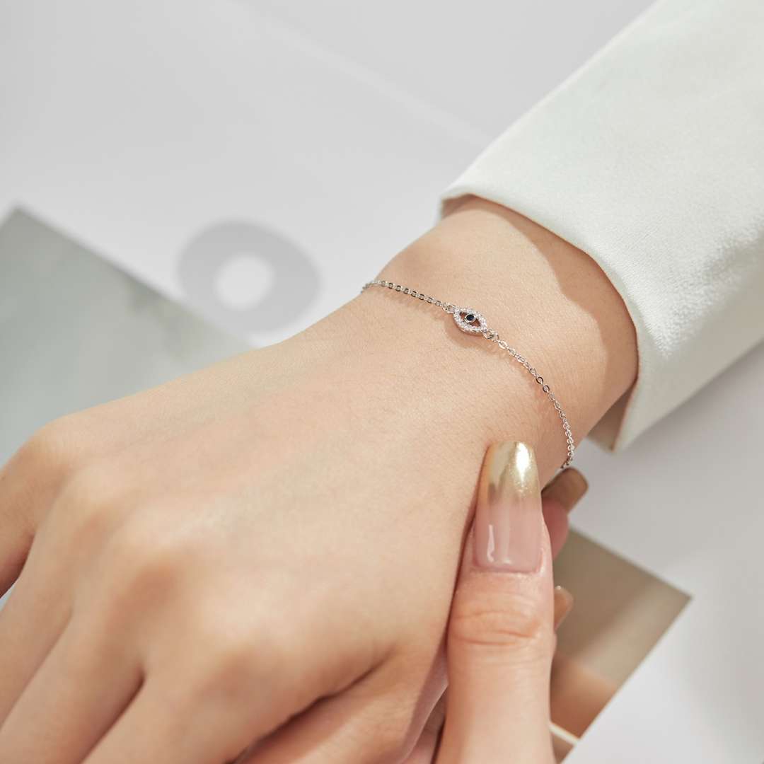 [AuraEcho]Evil Eye Shape Necklace