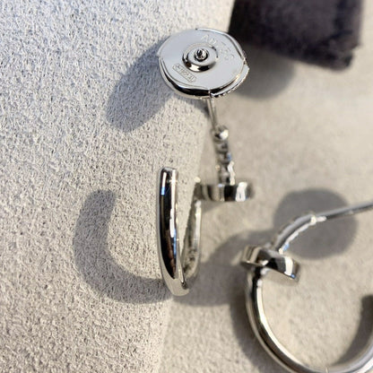 [AuraEcho]JUSTE EARRINGS SILVER