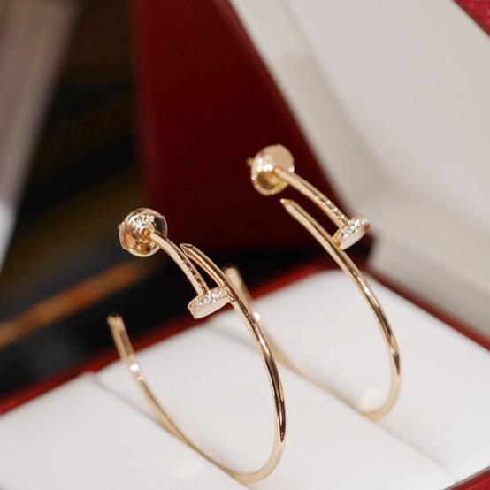 [AuraEcho]JUSTE EARRINGS DIAMONDS 1.8MM