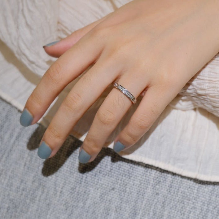 [AuraEcho]LOVE RING 2.65MM DIAMOND