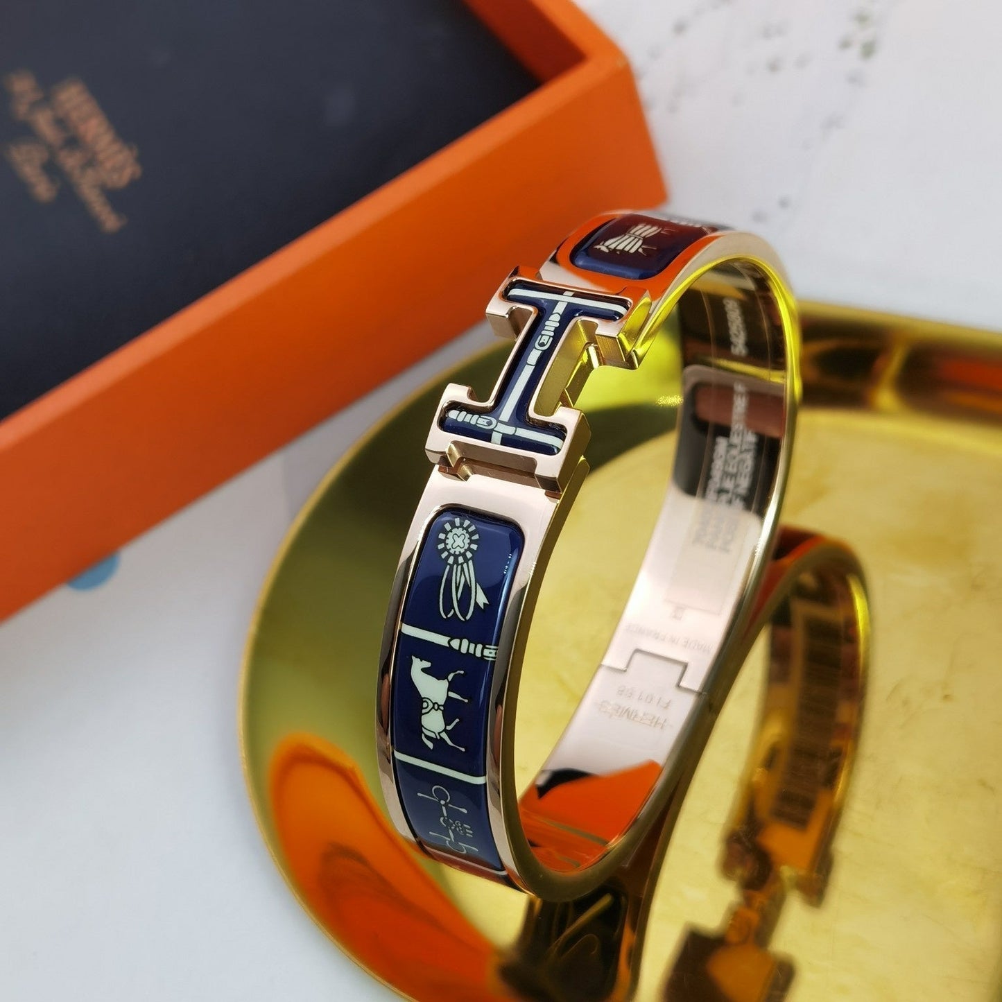 [AuraEcho]H COUVERTURES DARK BLUE BRACELET