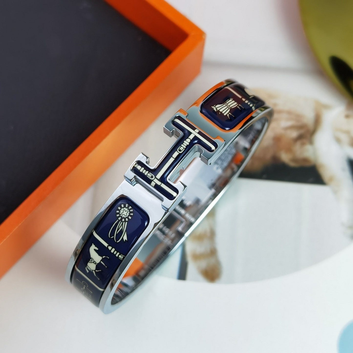 [AuraEcho]H COUVERTURES DARK BLUE BRACELET
