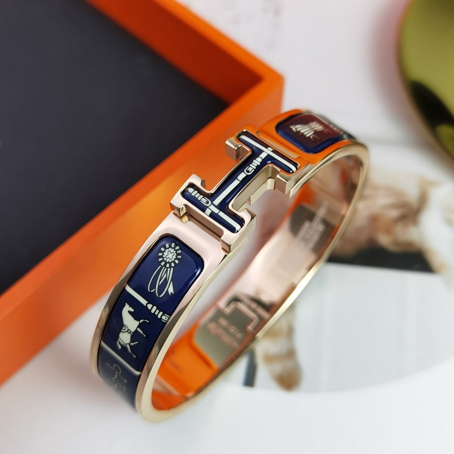 [AuraEcho]H COUVERTURES DARK BLUE BRACELET