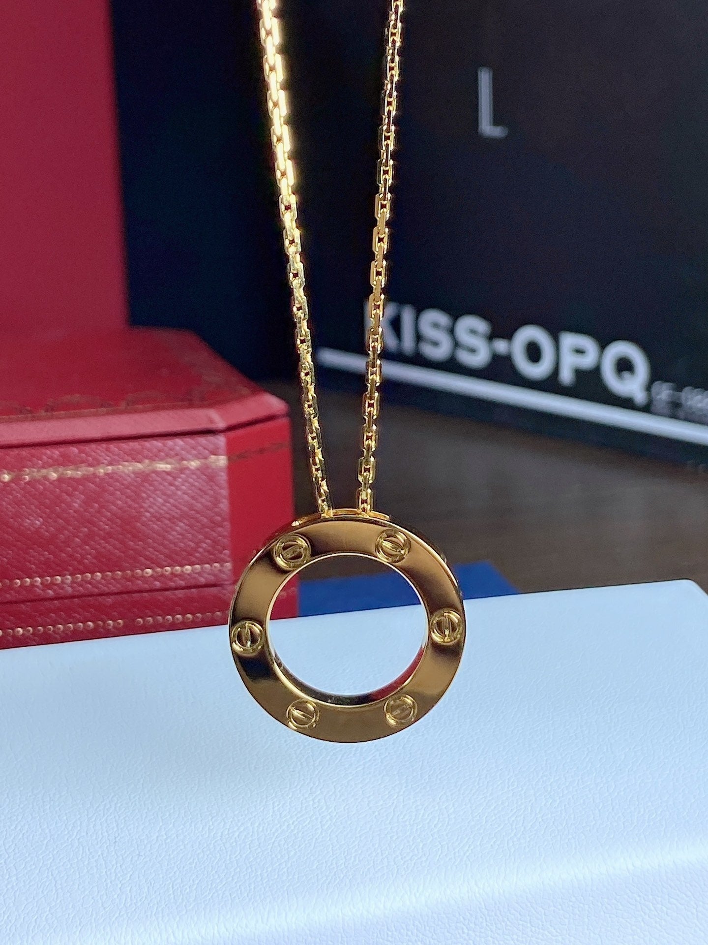 [AuraEcho]LOVE NECKLACE 16MM