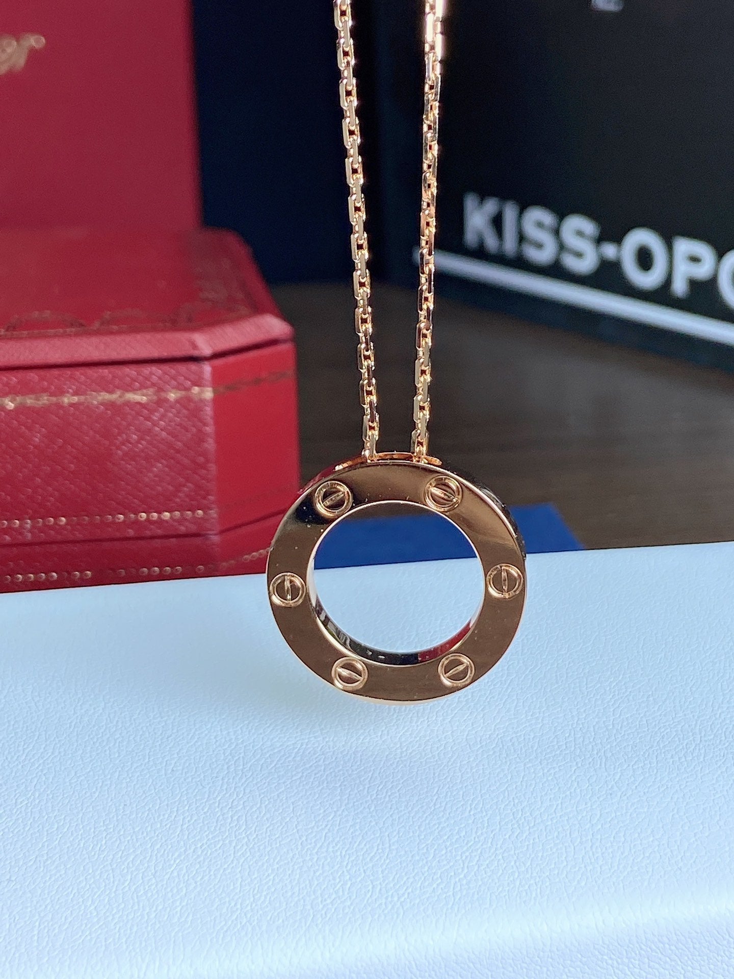[AuraEcho]LOVE NECKLACE 16MM