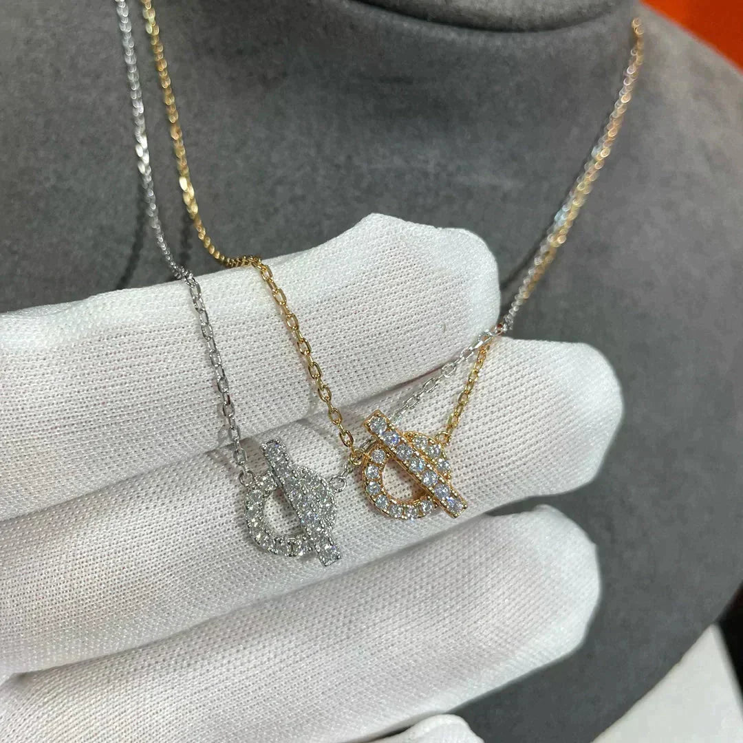 [AuraEcho]ECHAPEE NECKLACE DIAMOND
