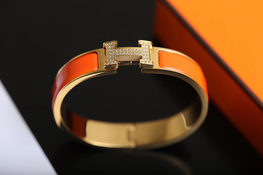 [AuraEcho]H BRACELET GOLD DIAMOND
