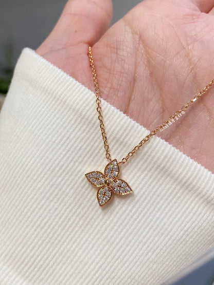 [AuraEcho]STAR DIAMOND NECKALCE