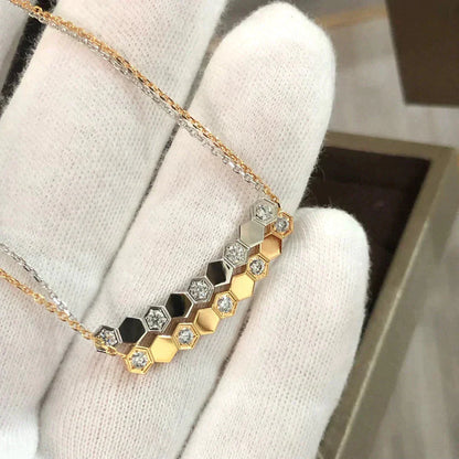 [AuraEcho]BEE LOVE NECKLACE DIAMOND