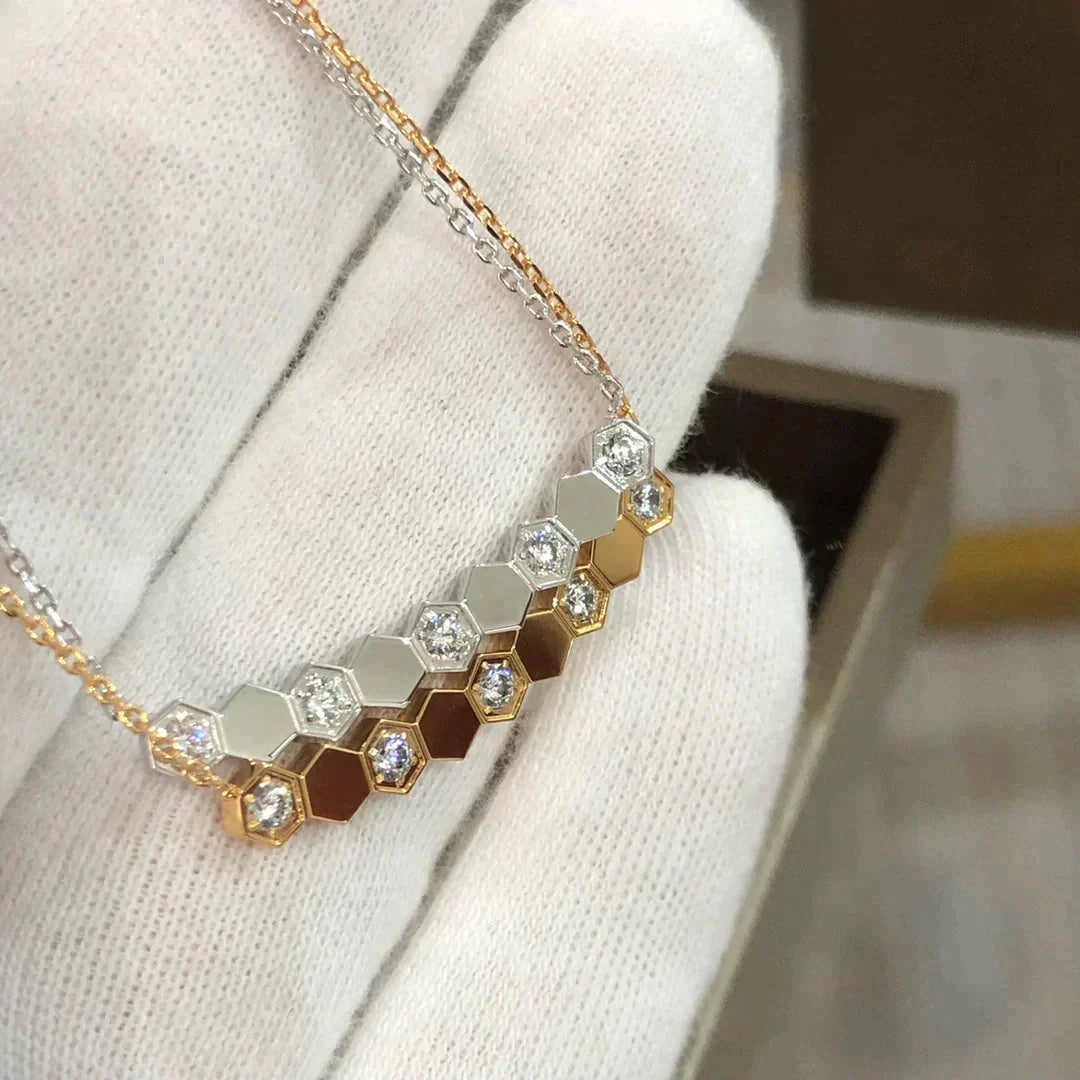 [AuraEcho]BEE LOVE NECKLACE DIAMOND