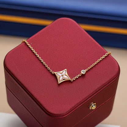 [AuraEcho]STAR 1 DIAMOND PINK GOLD BRACELET