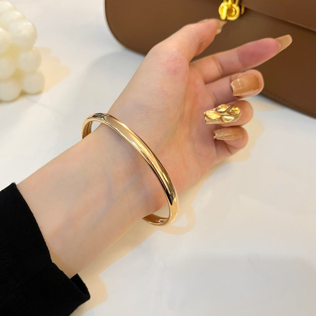[AuraEcho]PANTHERE GOLD OPEN BRACELET