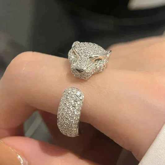 [AuraEcho]PANTHERE 5.5MM ALL DIAMOND RING
