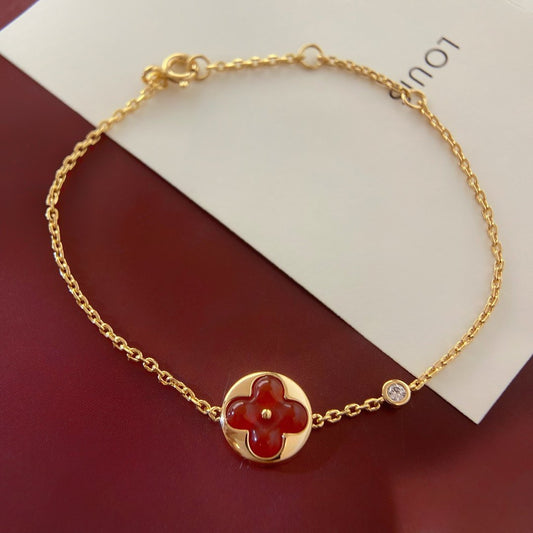 [AuraEcho]SUN PEDANT CARNELIAN BRACELET