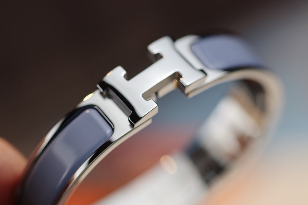 [AuraEcho]H BRACELET 12MM BLUE GRAY