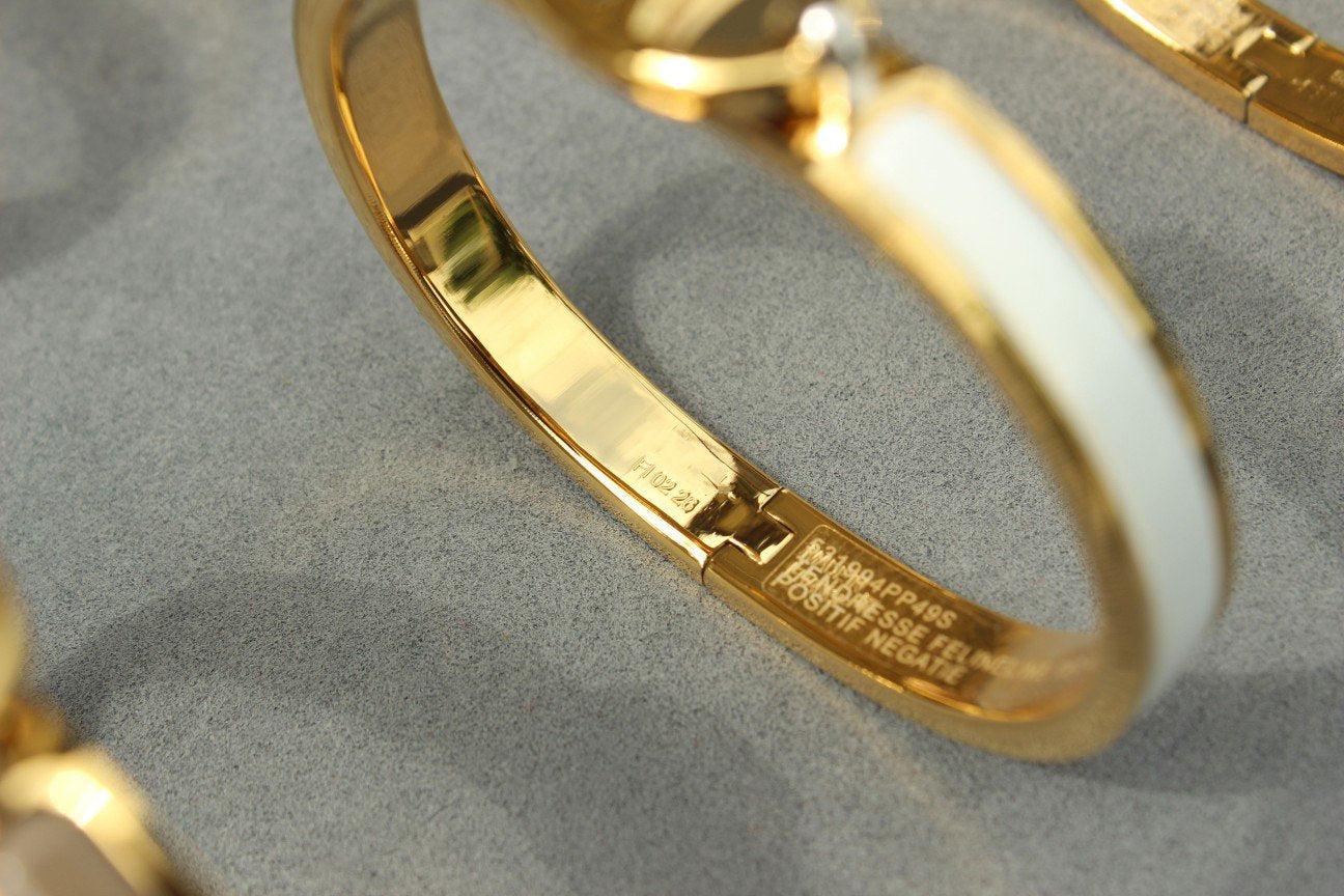 [AuraEcho]CLIC CHAINE GOLD BRACELET