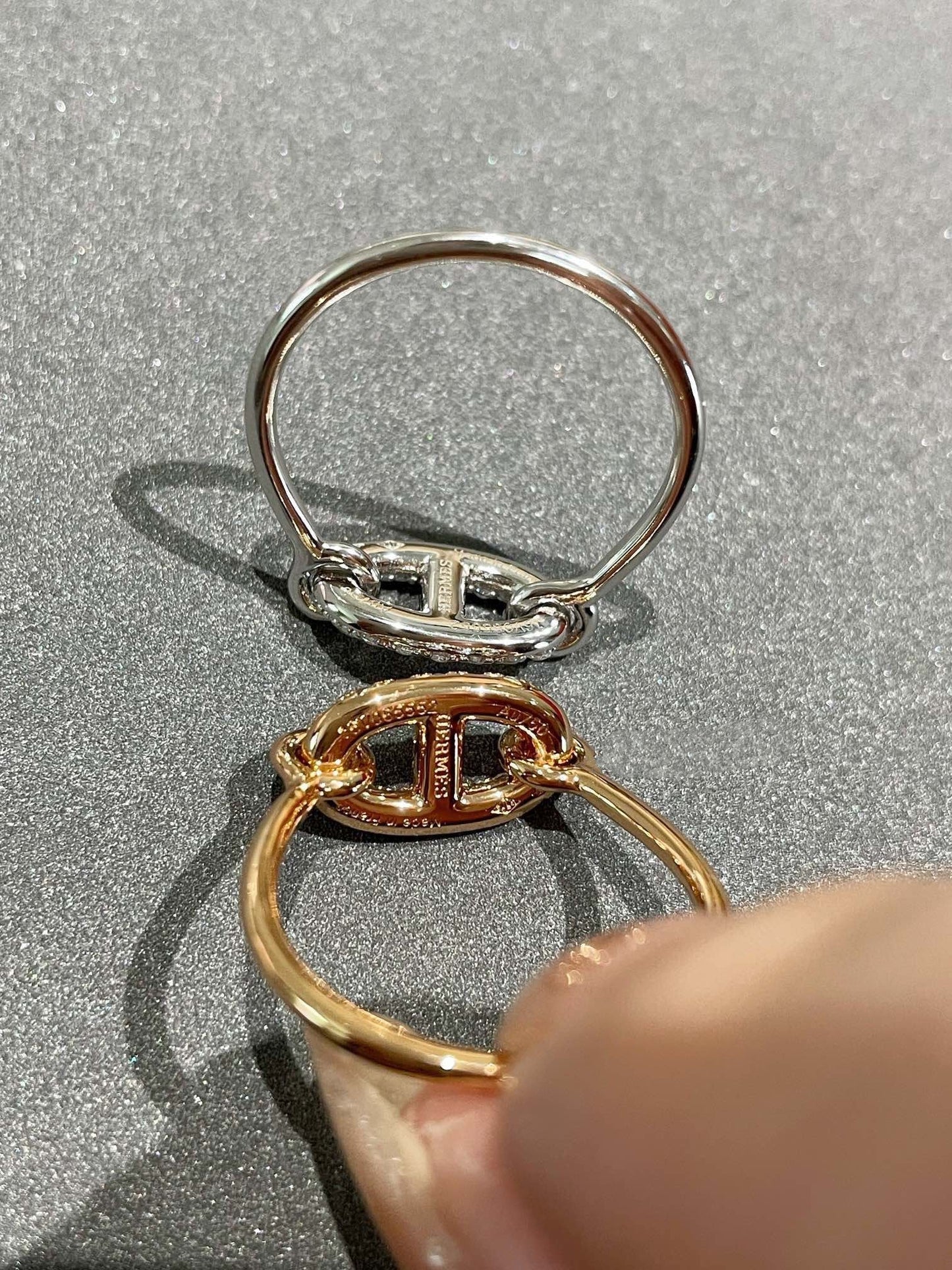 [AuraEcho]RONDE SMALL DIAMOND RING