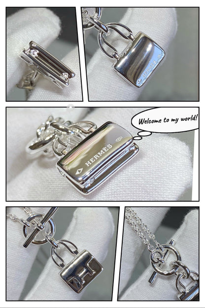 [AuraEcho]CONSTANCE PEDANT SILVER NECKLACE