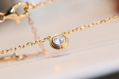 [AuraEcho]DAMOUR DIAMOND NECKLACE