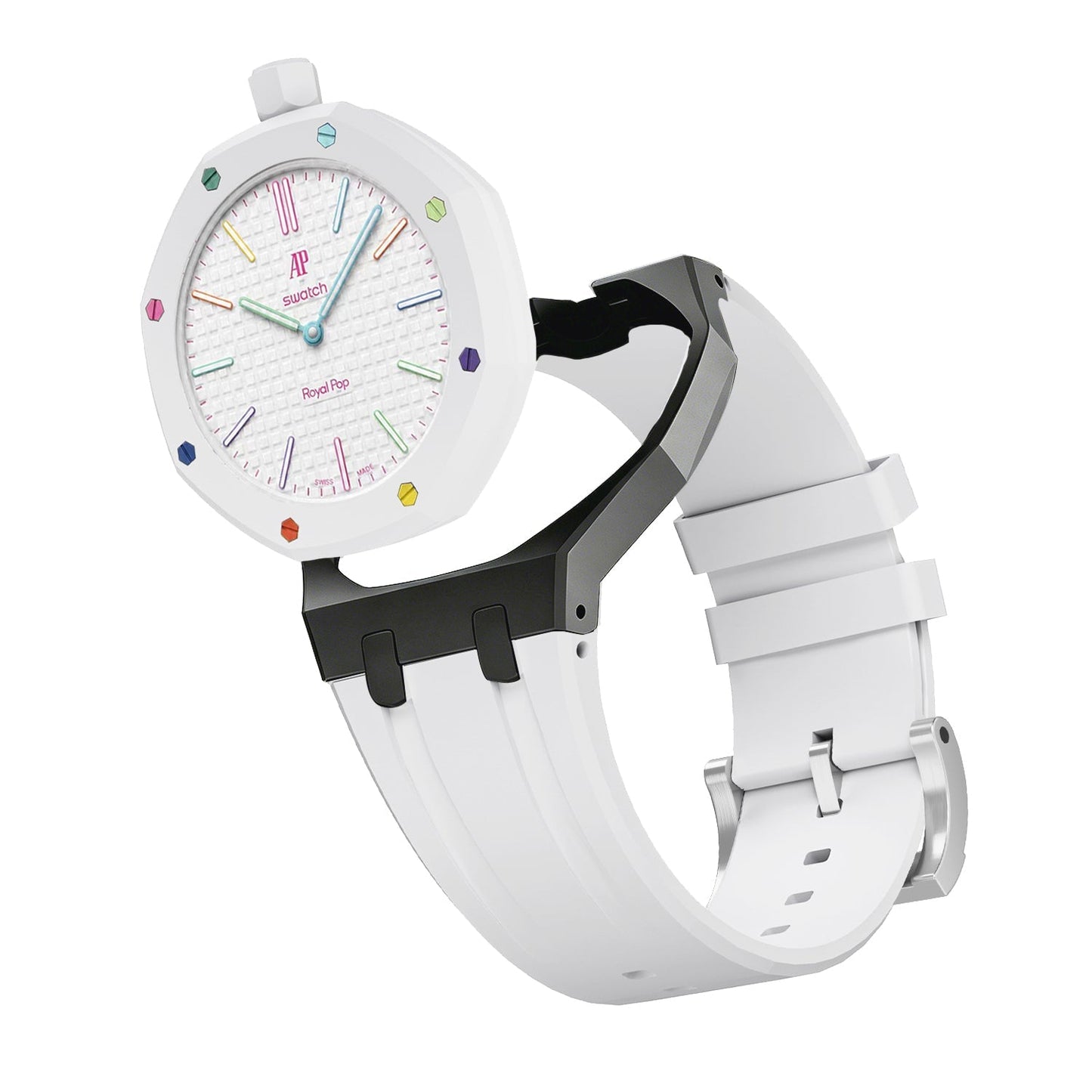 Royal Oak Pop Exclusive Bioceramic Case & Silicone Strap Mix Color