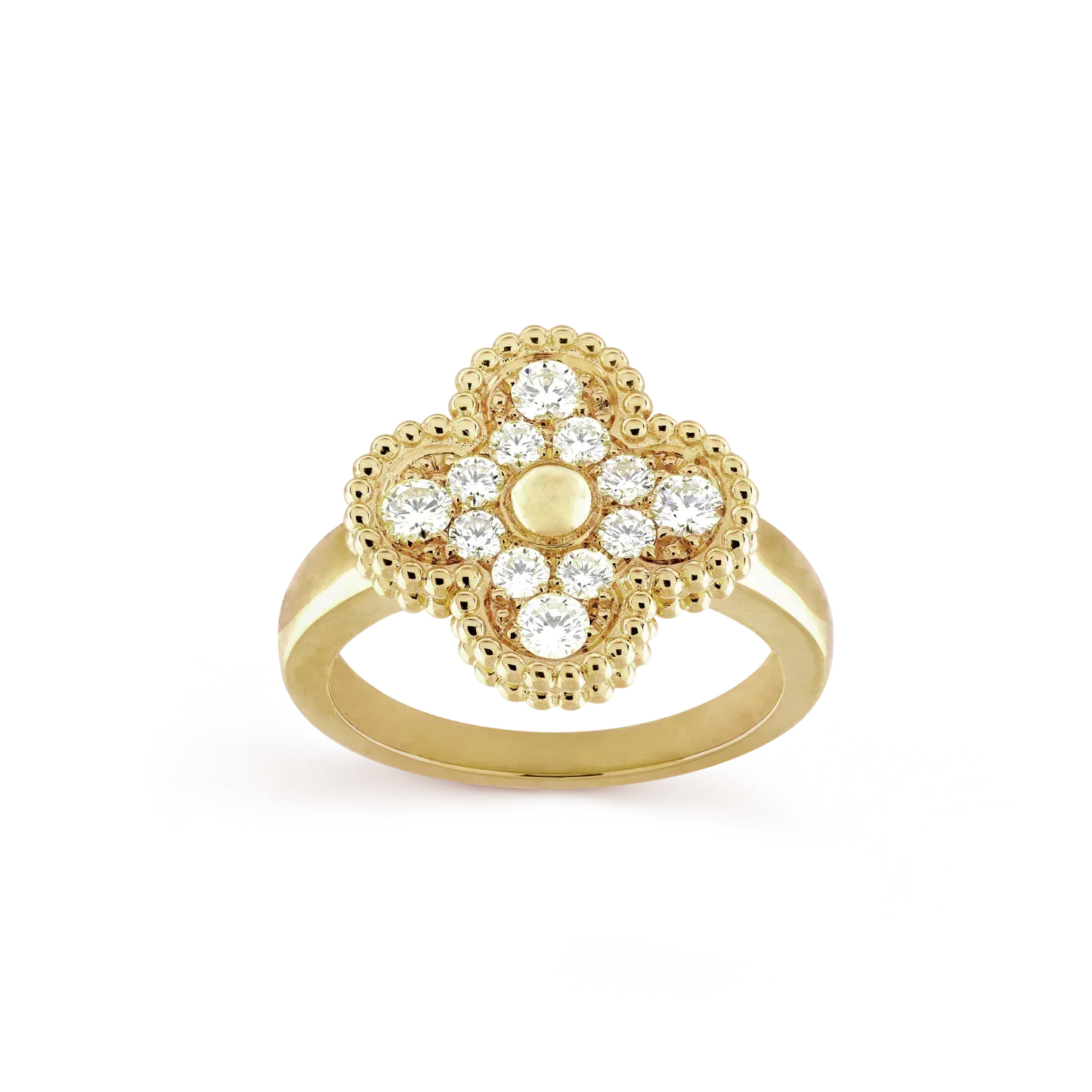 [AuraEcho]CLOVER DIAMOND RING