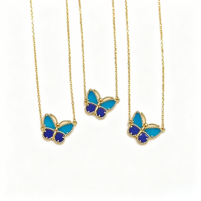 [AuraEcho] 2026 NEW LUCKY BUTTERFLY 1 MOTIFS NECKLACE