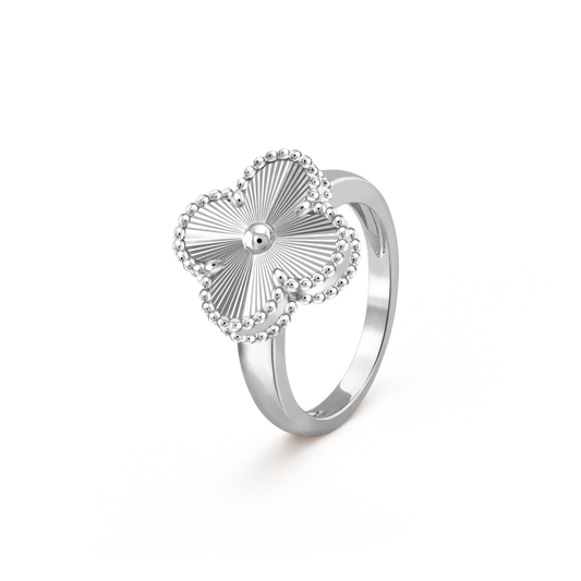 [AuraEcho]CLOVER SILVER RING