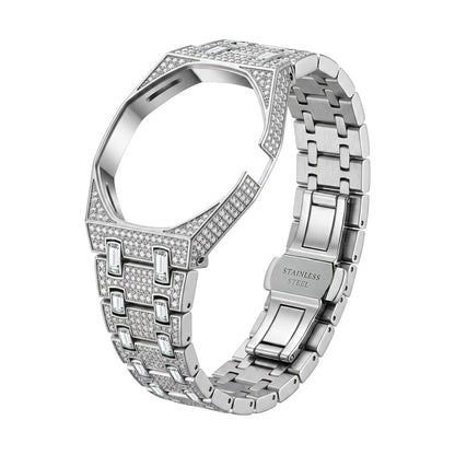 Royal Oak Pop Exclusive Bioceramic Case & Bioceramic Strap Full Diamond