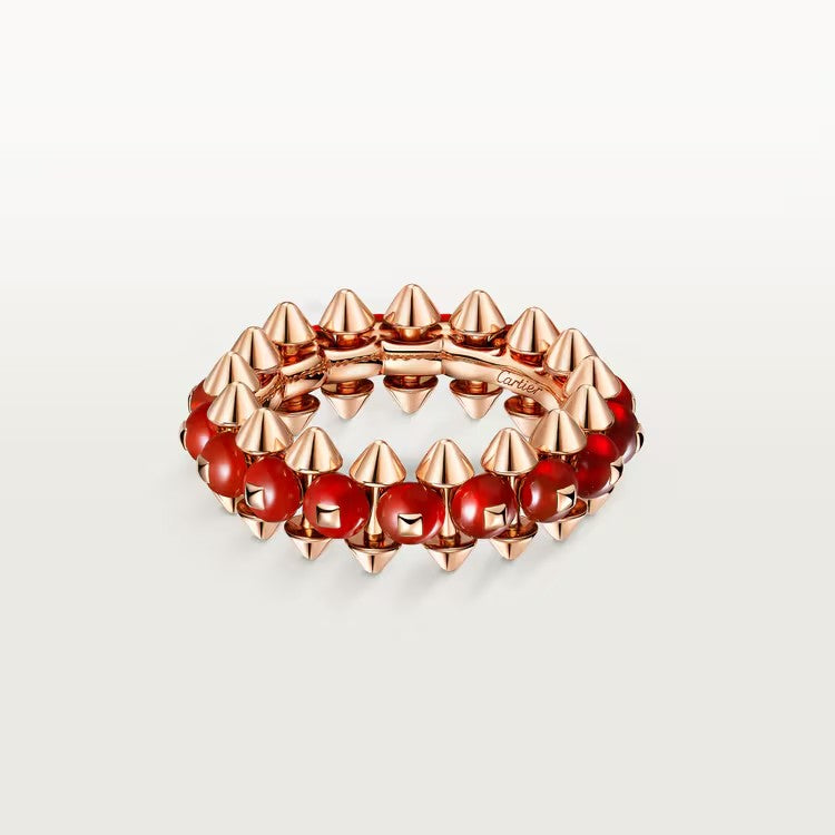 [AuraEcho]CLASH 7.9MM AGATE CHALCEDONY RING