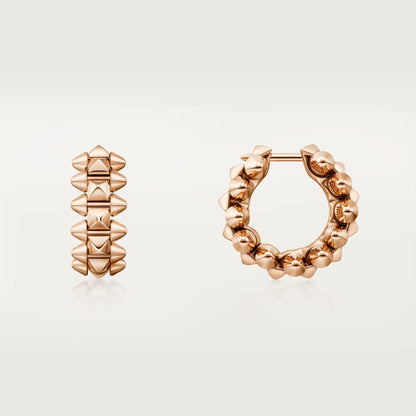 [AuraEcho]CLASH MINI HOOP EARRINGS