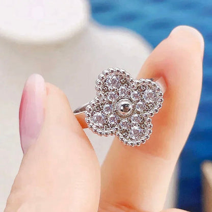 [AuraEcho]CLOVER DIAMOND RING