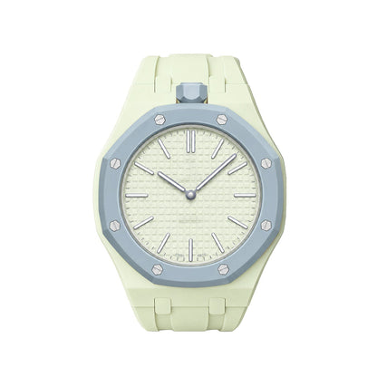 Oak Pop Exclusive Creamy Yellow Silicone Strap