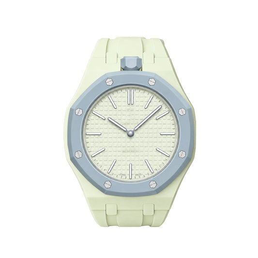 Oak Pop Exclusive Creamy Yellow Silicone Strap