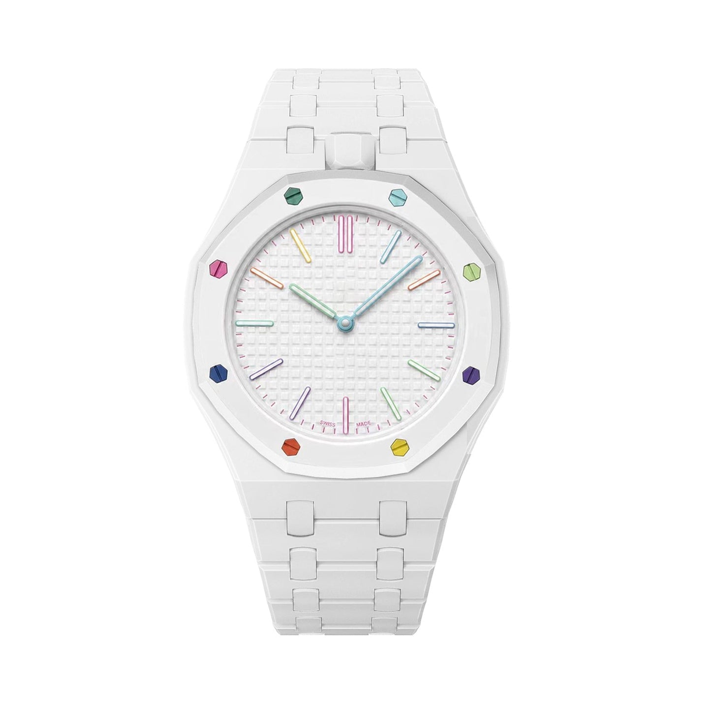 Oak Pop Exclusive White Bioceramic Strap