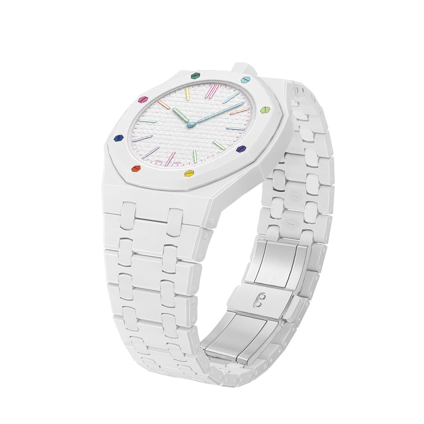 Oak Pop Exclusive White Bioceramic Strap