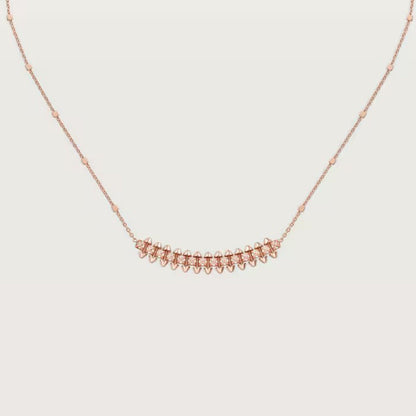 [AuraEcho]CLASH  SMALL FULL DIAMOND NECKLACE