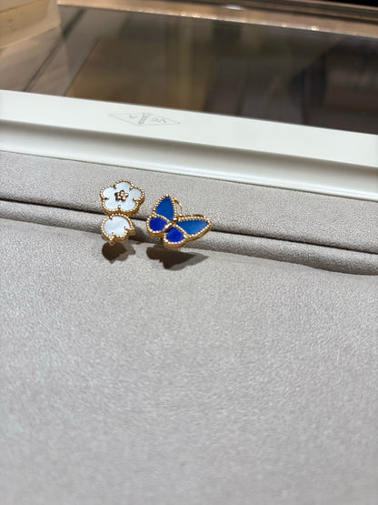 [AuraEcho]LUCKY SPRING BUTTERFLY OPEN-FACE RINGS